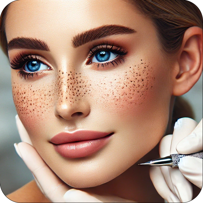 Freckles and Beauty Marks