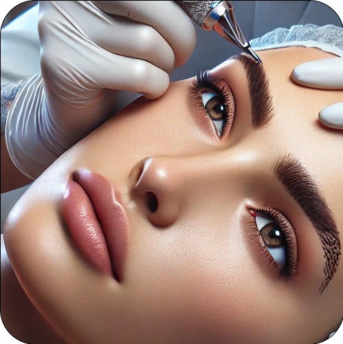Permanent makeup repair